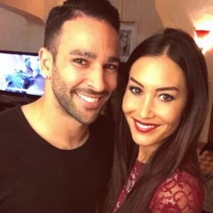 Adil Rami et Sidonie Biémont sur Instagram.