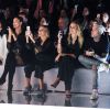 Bruna Marquezine, Irina Shayk, Sarah Jessica Parker, Chiara Ferragni et son mari Fedez assistent au défilé de mode Intimissimi White Cabaret "La Premiére" à Vérone en Italie, le 29 octobre 2019.