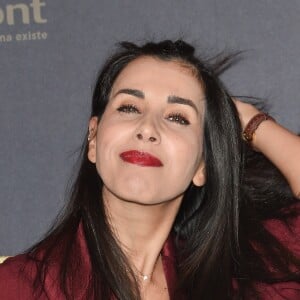 Reem Kherici à l'avant-première du film policier "L'Empereur de Paris" au cinéma Gaumont-Opéra à Paris, France, le 10 décembre 2018. © Coadic Guirec/Bestimage