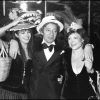 Archives - Jane Birkin, Serge Gainsbourg et Régine fêtent ensemble la nouvelle année. Le 4 janvier 1977.