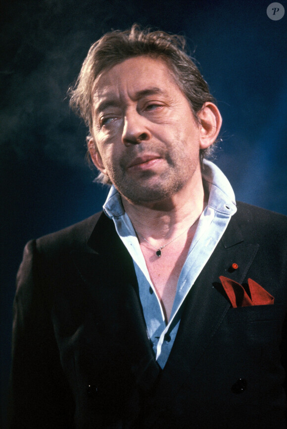 Archives - Serge Gainsbourg. Portrait non daté.