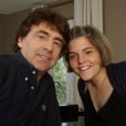 Claude Barzotti et sa fille Sarah - Portrait du chanteur Claude Barzotti à Bruxelles le 15 juin 2016.
