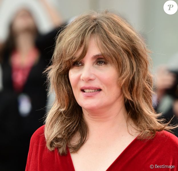 Emmanuelle Seigner à la cérémonie de clôture du 76e Festival International du Film de Venise (Mostra), le 7 septembre 2019.