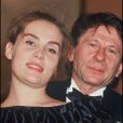  Archives - Roman Polanski et sa femme Emmanuelle Seigner au Festivan de cinéma de San Sebastian. Le 22 septembre 1992. 