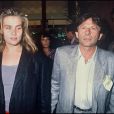  Archives - Emmanuelle Seigner et Roman Polanski à la première du film "Le Complot". Paris. Le 7 septembre 1988. 