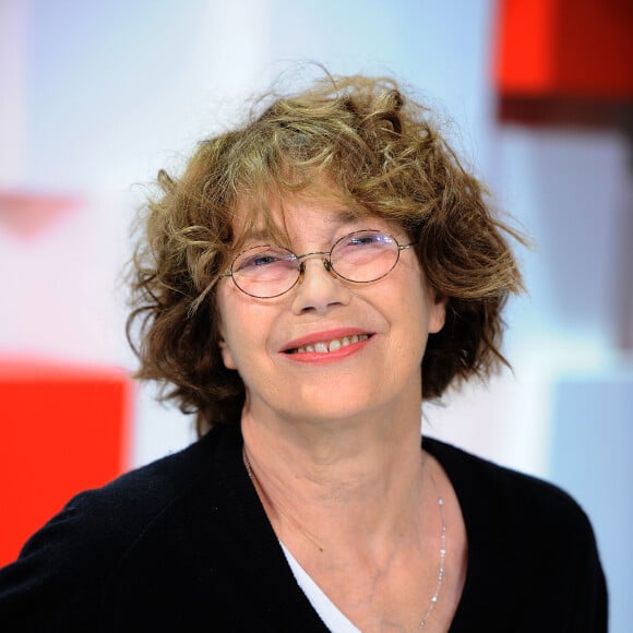 Exclusif - Jane Birkin - Enregistrement de l'émission "Vivement Dimanche" au Studio Gabriel le 8 octobre 2018. Diffusion le 14 octobre 2018 sur france 2 . © Guillaume Gaffiot / Bestimage