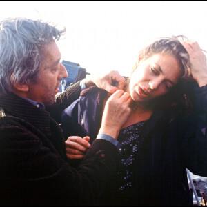 Archives - Serge Gainsbourg avec Jane Birkin. Le 16 novembre 1984.