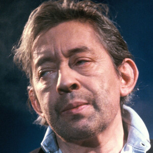 Archives - Serge Gainsbourg. Portrait non daté.