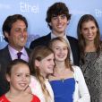 La famille Kennedy - dont Conor et Saoirse - à la Première du documentaire HBO "Ethel", le 15 octobre 2012 à New York.