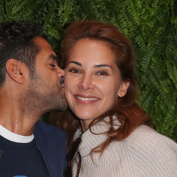 Jamel Debbouze et sa femme Mélissa Theuriau - J.M Weston organise un vide grenier caritatif au profit de l'association "CéKeDuBonheur". Le 2 octobre 2016 à Paris. © Cyril Moreau/Bestimage