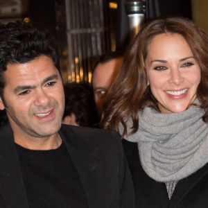 Jamel Debbouze et Mélissa Theuriau - Avant-première du film "La Vache" à Paris. Le 14 février 2016. @Nasser Berzane/ABACAPRESS.COM