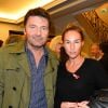 Vanessa Demouy et son ancien mari Philippe Lellouche - Générale de la pièce "L'heureux élu", une comédie de Eric Assous au Théâtre de la Madeleine à Paris le 24 octobre 2016. © Coadic Guirec/Bestimage