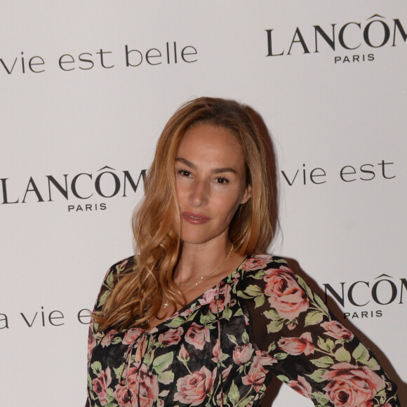 Exclusif - Vanessa Demouy Soirée Lancôme pour célébrer la nouvelle communication du parfum Iconique "La Vie est Belle" à l'hôtel Mona Bismarck à Paris le 12 septembre 2018. © Rachid Bellak / Bestimage