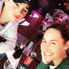 Vanessa Demouy au restaurant avec son fils Solal - 16 mars 2019