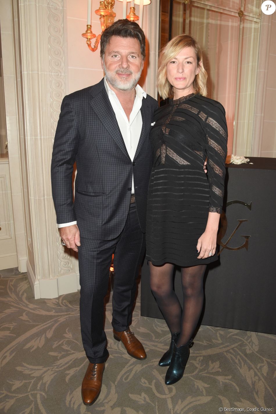 Philippe De Chauveron Et Sa Femme Philippe Lellouche et sa compagne Vanessa Boisjean - 3ème Gala