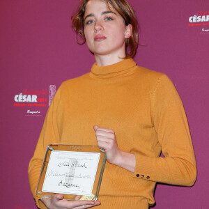 Adèle Haenel (Meilleure Actrice dans un Second Rôle) lors du déjeuner des nommés aux César au restaurant Fouquet's à Paris, le 8 février 2014.