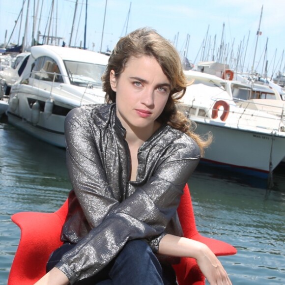 Exclusif - Adèle Haenel pose lors du 67ème festival du film de Cannes, le 18 mai 2014.