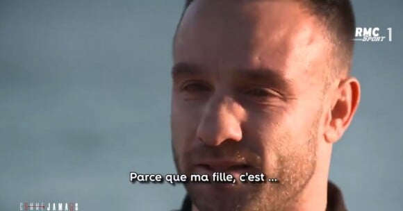 Mathieu Valbuena évoque sa fille Léa dans l'émission Comme jamais diffusée le 30 novembre 2019 sur RMC Sport 1.