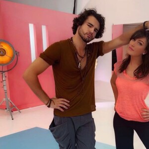 Anthony Colette et Elsa en répétitions pour "Danse avec les stars 2019", le 23 septembre