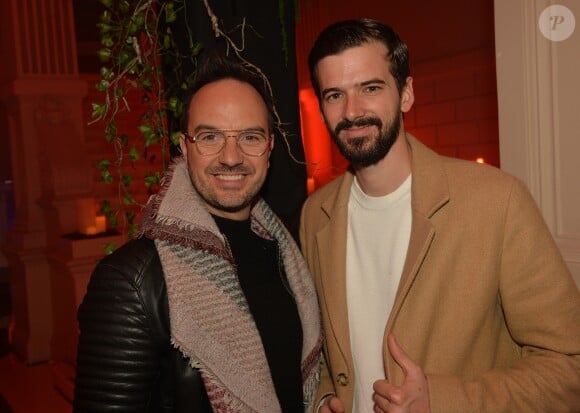 Exclusif - Jarry et Marc-Antoine Le Bret - Showcase de Gim's pour la soirée de Halloween de Fanta à Paris le 31 octobre 2019. Le jeudi 31 octobre, FANTA a fait pétiller la Gaîté Lyrique lors d'une soirée à réveiller les morts! L'imitateur M-A.Le Bret, l'humoriste J., les danseurs de Danse avec les stars D.Ikonomova, C.Millette, A.Colette, M.Dereymez et bien d'autres ont fêté Halloween ensemble dans une ambiance mortellement fun ! Animée par G.Pley, la soirée a accueilli un line-up exceptionnel : Un showcase exclusif de Gims ainsi qu'un mix des DJ.Kawaii, Kezah & Freddy Gladieux et DJ.Abdel qui ont enflammé le dancefloor. Frissons garantis ! ©Veeren / Bestimage