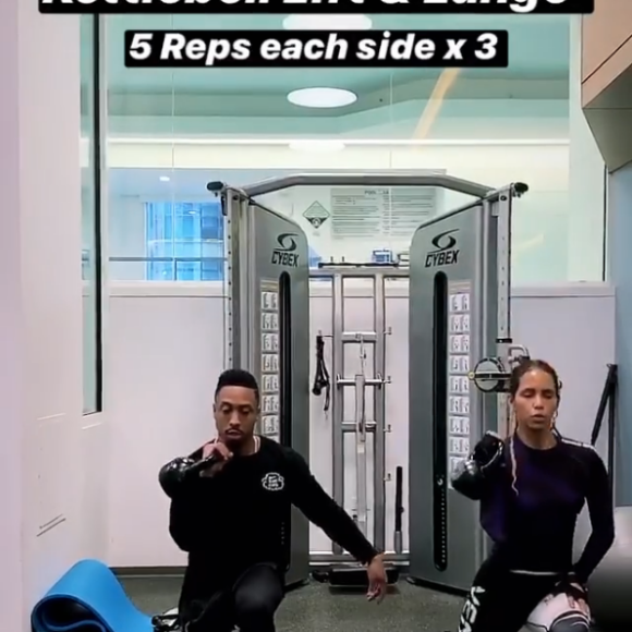 Halle Berry plus en forme que jamais sur Instagram, le 8 novembre 2019.