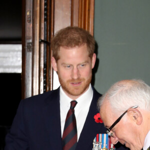 Meghan Markle et le prince Harry - La famille royale assiste au Royal British Legion Festival of Remembrance au Royal Albert Hall à Kensington, Londres, le 9 novembre 2019.