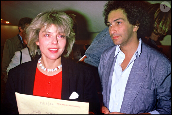 Archives - France Gall et Michel Berger au théâtre. Paris. Le 29 septembre 1986.