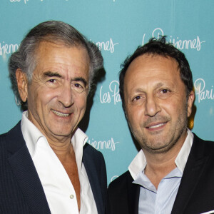 Exclusif - Bernard-Henri Lévy et Arthur - Cocktail à l'issue de la première du spectacle "Les Parisiennes" aux Folies Bergères à Paris le 24 mai 2018. © Olivier Borde - Pierre Perusseau / Bestimage