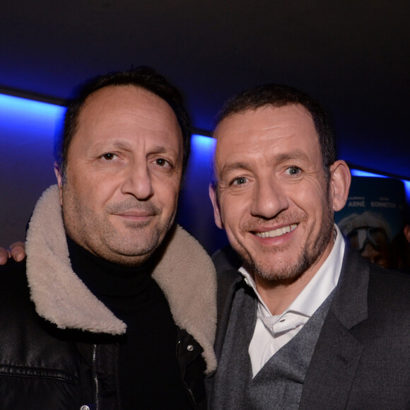 Arthur et Dany Boon - After-party du film "La Ch'tite Famille" à la discothèque Yoyo à Paris, France, le 14 février 2018. Evènement organisé par Five Eyes Production. © Rachid Bellak/Bestimage