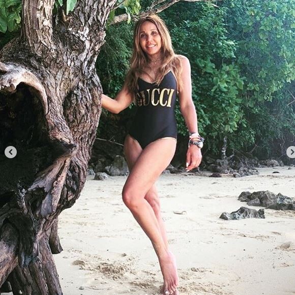 Cathy Guetta en vacances en Thaïlande. Octobre 2019.