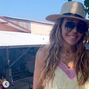 Cathy Guetta en vacances en Thaïlande. Octobre 2019.