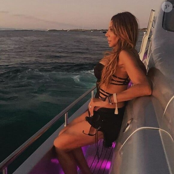 Cathy Guetta à Ibiza. Octobre 2019.