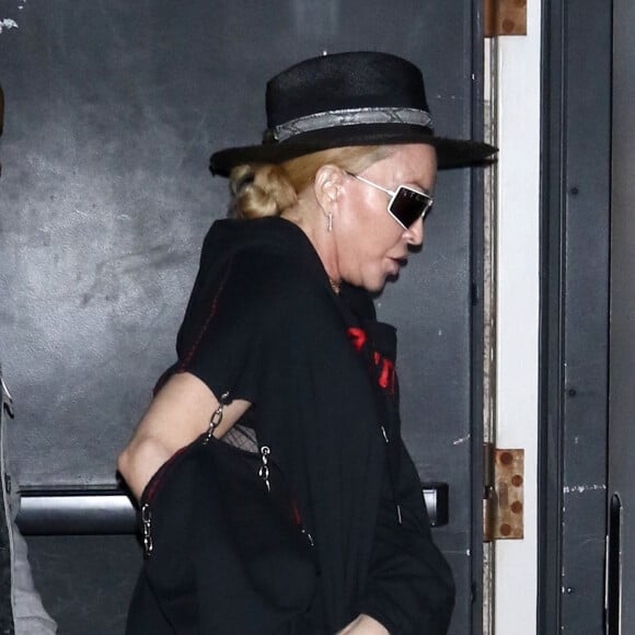 Exclusif - Madonna se rend à son concert à New York le 5 octobre 2019.