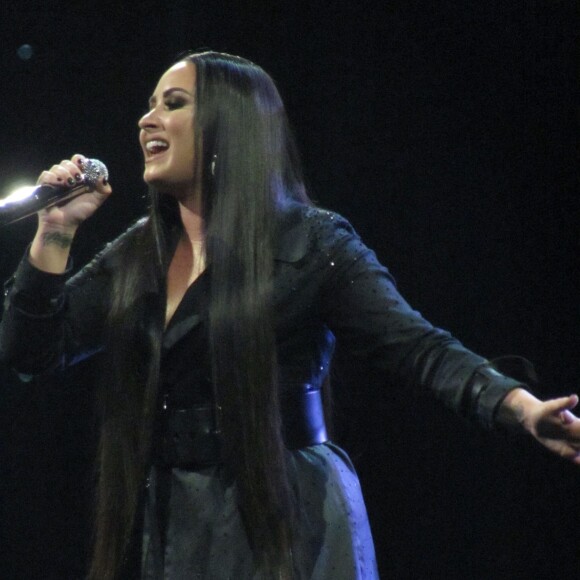 Demi Lovato en concert à l'O2 Arena à Londres. Le 25 juin 2018