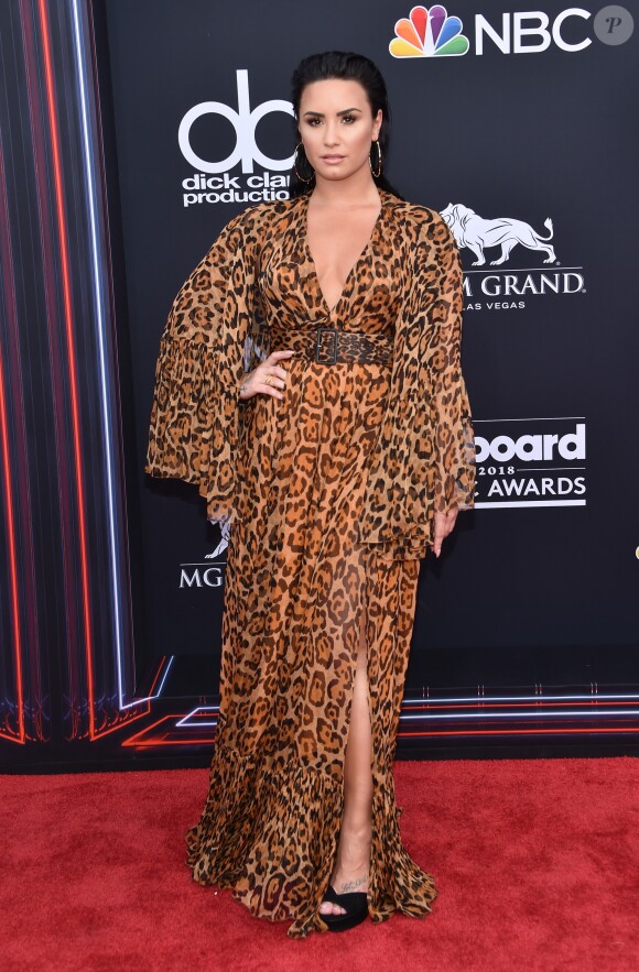 Demi Lovato à la soirée Billboard Music awards au MGM Grand Garden Arena à Las Vegas, le 20 mai 2018 © Chris Delmas/Bestimage