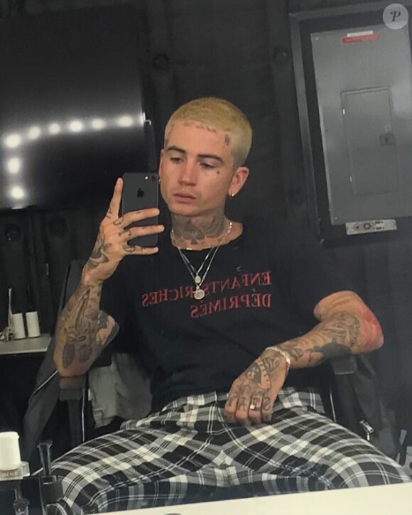 Augustin Wilson, le nouveau petit ami de Demi Lovato, sur Instagram.