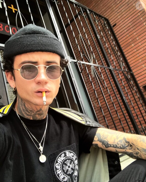 Augustin Wilson, le nouveau petit ami de Demi Lovato, sur Instagram.