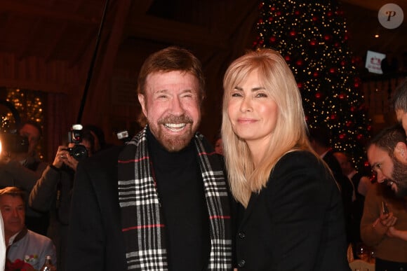 Chuck Norris et sa femme Gena O'Kelley à la soirée VIP Gut Aiderbichl Christmas Market à Henndorf en Autriche, le 12 novembre 2019.