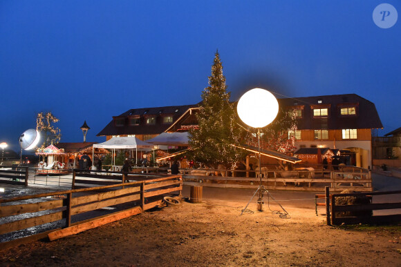 Illustration à la soirée VIP Gut Aiderbichl Christmas Market à Henndorf en Autriche, le 12 novembre 2019.