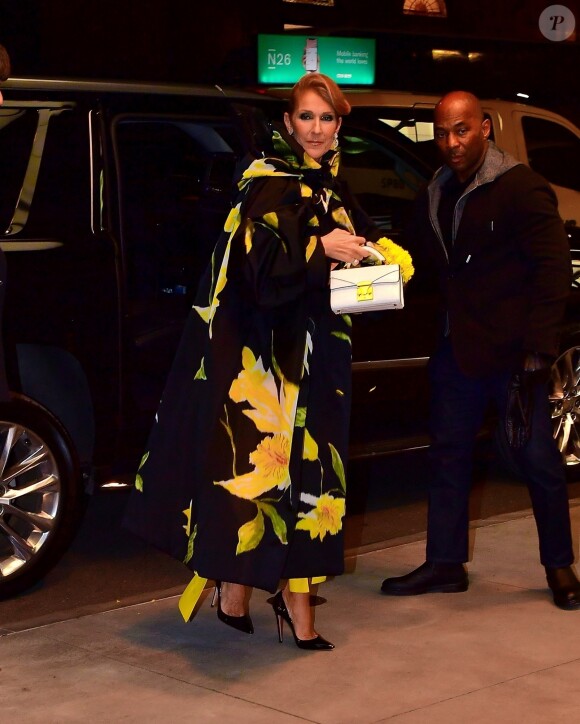 Exclusif - Céline Dion dans les rues de New York, le 12 novembre 2019.