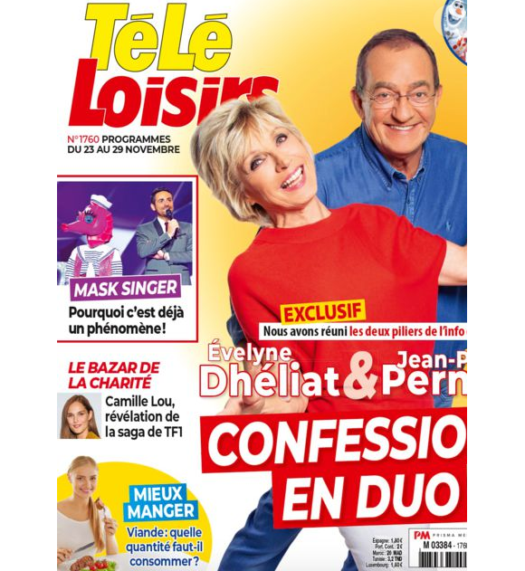 Couverture du nouveau numéro de Télé-Loisirs, en kiosques dès lundi 18 novembre 2019