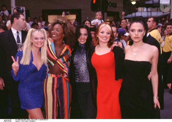 Les Spice Girls en Australie, le 12 janvier 1998. 