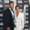 David Beckham, Victoria Beckham - Photocall de la soirée "GQ Men of the Year" Awards à Londres le 3 septembre 2019.