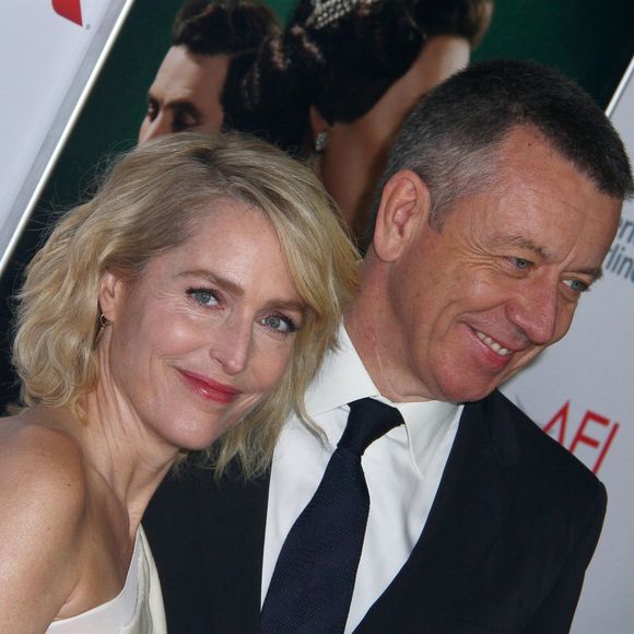 Gillian Anderson, Peter Morgan - Soirée de présentation de la saison 3 de la série "The Crown" dans le cadre du AFI FEST 2019 au TCL Chinese Theatre à Hollywood, Los Angeles, le 16 novembre 2019.