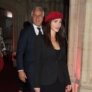 David Ginola et sa compagne Maeva Denat arrivent à la soirée "The Beating Hearts Ball" à Londres, le 27 février 2019.