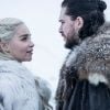 Emilia Clarke et Kit Harington dans "Game of Thrones". Saison 8, 2019. @Helen Sloan-HBO/The Hollywood Archive/Photoshot/ABACAPRESS.COM