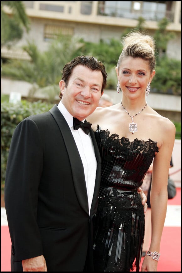 Martin Lamotte et sa femme Karine Belly de la clôture du Festival de la télévision de Monte-Carlo le 1er juillet 2005.