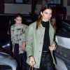 Kendall Jenner et Gigi Hadid sont allées dîner au restaurant italien Carbone à New York, le 19 novembre 2019.