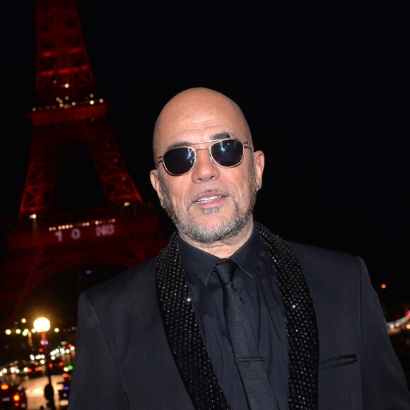 Exclusif - Pascal Obispo - Backstage du concert anniversaire des 130 ans de la Tour Eiffel à Paris, qui sera diffusé le 26 octobre sur France 2. Le 2 octobre 2019. © Perusseau-Veeren/ Bestimage