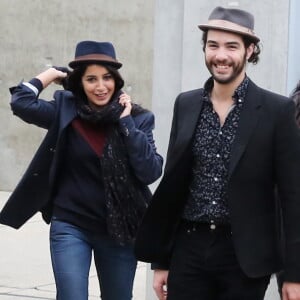 Leïla Bekhti et Tahar Rahim à Lyon le 19 Octobre 2013.